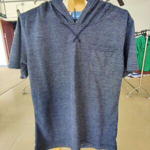 Husky Boy's Knitted Hooded T shirt with Pocket